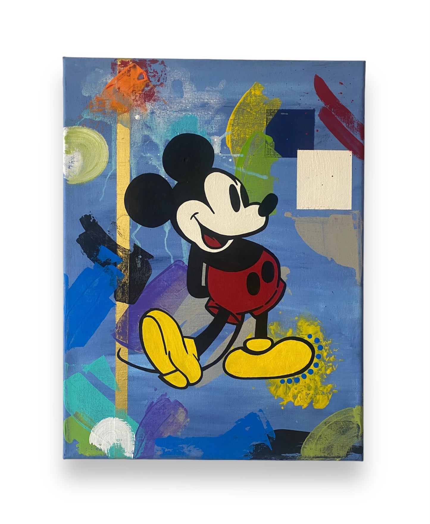 Mickey Abstract Painting